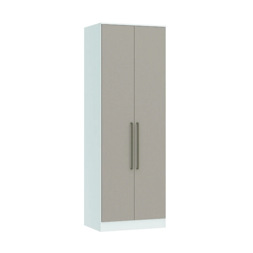 Guarda-Roupa Castro Requinte 7220M1 2 Portas Branco Line/Duna Line SE