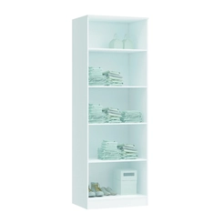 Guarda-Roupa Castro Requinte 7220M1 2 Portas Branco Line/Macadâmia SE