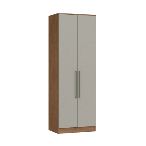 Guarda-Roupa Castro Requinte 7220M1 2 Portas Macadâmia/Duna Line SE