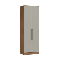 Guarda-Roupa Castro Requinte 7220M1 2 Portas Macadâmia/Duna Line SE