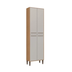 Paneleiro 63cm Delmarco Jade 9302 2 Portas Freijó/Arenas SE