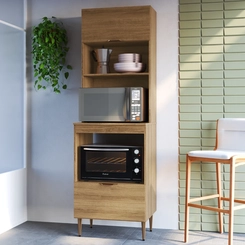 Paneleiro 63cm Delmarco Veneza 2900 com Nichos Mel SE