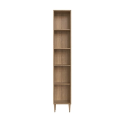 Paneleiro 35cm Delmarco Veneza 2901 4 Prateleiras Mel/Arenas SE