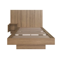 Cama Solteiro com Cabeceira Art in Móveis CJ074 Mel SE