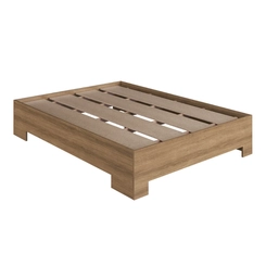 Cama Queen SIze Art in Móveis CX1160 Mel SE
