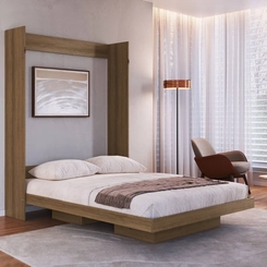 Cama Casal Articulada Vertical Art in Móveis CV1140 Mel SE