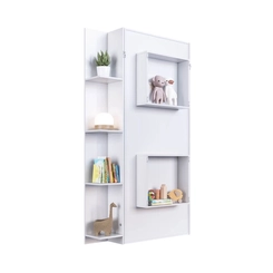 Cama Solteiro Articulada Vertical Art in Móveis CV1085 Branco SE
