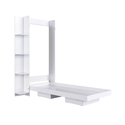 Cama Solteiro Articulada Vertical Art in Móveis CV1085 Branco SE