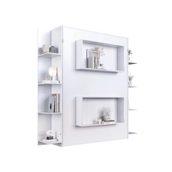 Cama Casal Articulada Vertical Art in Móveis CV1145 Branco SE