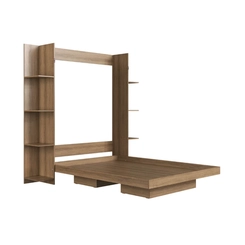 Cama Casal Articulada Vertical Art in Móveis CV1145 Mel SE