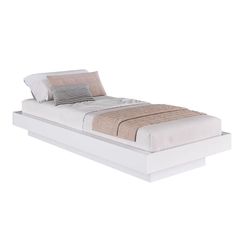 Cama Solteiro Art in Móveis CZ1090 Branco SE