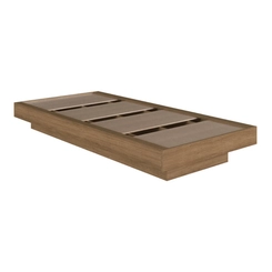 Cama Solteiro Art in Móveis CZ1090 Mel SE