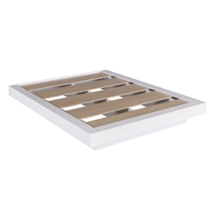 Cama Queen Size Art in Móveis CZ1160 Branco SE