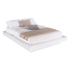 Cama Queen Size Art in Móveis CZ1160 Branco SE