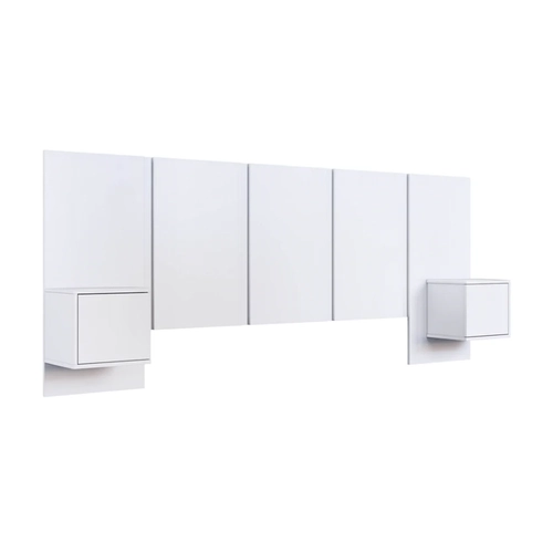 Cabeceira Casal Art in Móveis PL1160 Branco SE