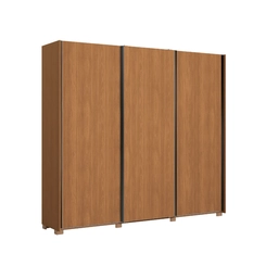 Guarda-Roupa 3 Portas Kappesberg CB03T582-CN Canela SE
