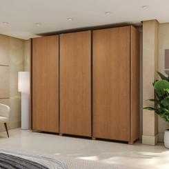 Guarda-Roupa 3 Portas Kappesberg CB03T582-CN Canela SE
