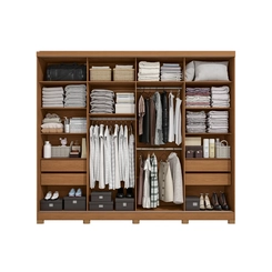 Guarda-Roupa 2 Portas Kappesberg CB03T583-CNOW Canela/Off White SE