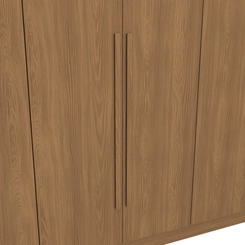 Guarda-Roupa 6 Portas Kappesberg T580-CN Canela SE