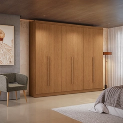 Guarda-Roupa 6 Portas Kappesberg T580-CN Canela SE