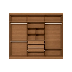 Guarda-Roupa 6 Portas Kappesberg T580-CN Canela SE