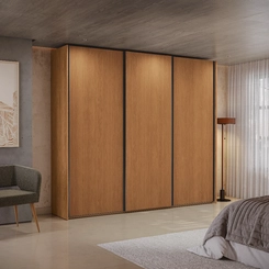 Guarda-Roupa 3 Portas Kappesberg T582-CN Canela SE