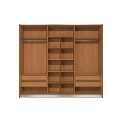 Guarda-Roupa 3 Portas Kappesberg T582-CN Canela SE
