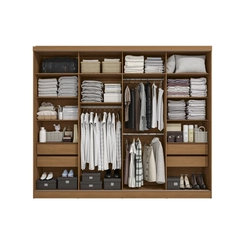 Guarda-Roupa 2 Portas Kappesberg T583-CNOW Canela/Off White SE
