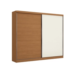 Guarda-Roupa 2 Portas Kappesberg T583-CNOW Canela/Off White SE