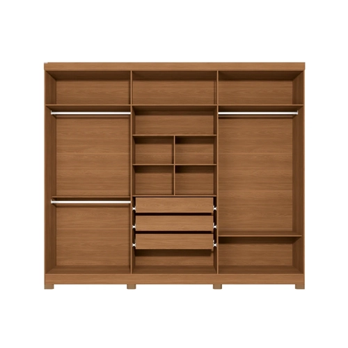 Guarda-Roupa 6 Portas Kappesberg CB01T580-CNOW Canela/Off White SE