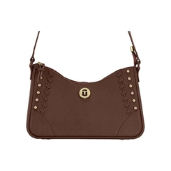 Bolsa Alça Transversal Moleca 5063.1 Chocolate