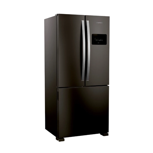 Geladeira 3 Portas Frost Free 559L Brastemp BRO85MEBNA Preto