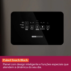 Geladeira 3 Portas Frost Free 559L Brastemp BRO85MEBNA Preto