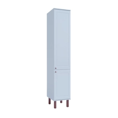 Paneleiro 40cm Móveis Canção Bella Provençal 2 Portas Branco