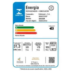 Geladeira 3 Portas Frost Free Brastemp 559L BRO85MKBNA Inox