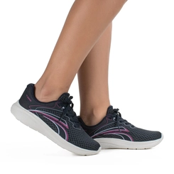 Tênis Feminino Kolosh Esportivo Marinho/Pink