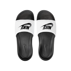 Chinelo Masculino Nike Victori One Slide Preto/Branco