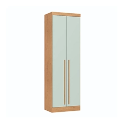 Guarda-Roupa Castro Infinity 2 Portas Cedro/Pistache Line SE