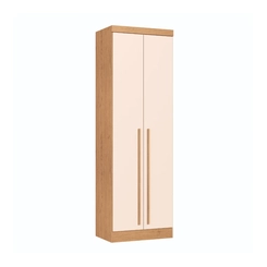 Guarda-Roupa Cedro Infinity 2 Portas Cedro/Blush Line SE