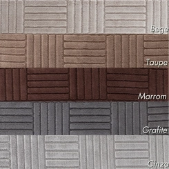 Tapete Corttex Tóquio 140x200cm Estampa e Cor Sortida