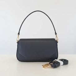 Bolsa DFD Feminina Pequena com Alça Ajustável Preta