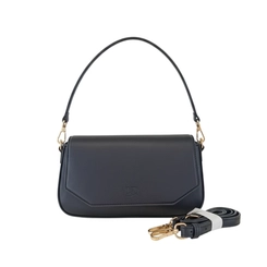 Bolsa DFD Feminina Pequena com Alça Ajustável Preta