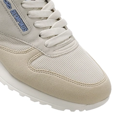 Tênis Masculino Olympikus Masculino Confortável Bege e Azul