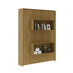 Cama Casal Articulada Tecno Mobili CM8016.0002 Amêndoa
