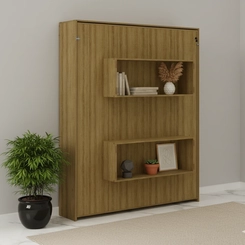 Cama Casal Articulada Tecno Mobili CM8016.0002 Amêndoa