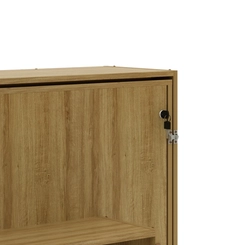 Cama Casal Articulada Tecno Mobili CM8016.0002 Amêndoa