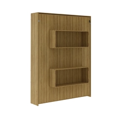 Cama Casal Articulada Tecno Mobili CM8016.0002 Amêndoa