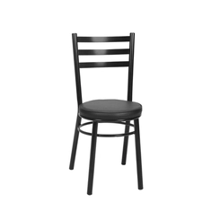Par de Cadeiras Fixas Tre Paroni Ref88 Preto SE