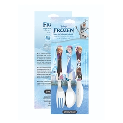 Kit Talheres Infantil Frozen Simonaggio 3 Peças