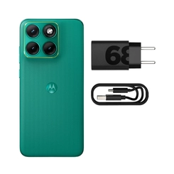 Smartphone Motorola Edge 70 Fusion 256GB 8GB RAM tela 6,8" Câmera 50MP OIS 13MP e selfie 32MP Verde
